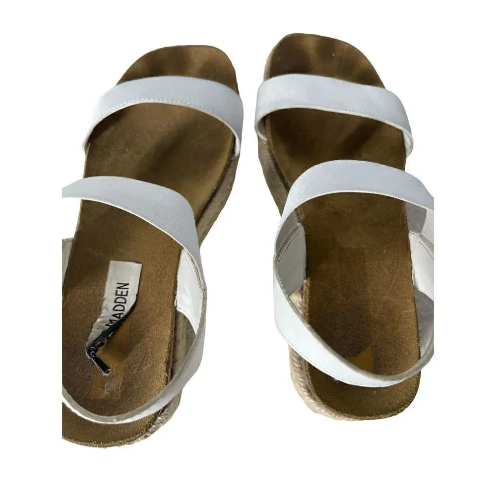 Steve Madden Jaklyn Espadrille Slingback Sandals Size 5